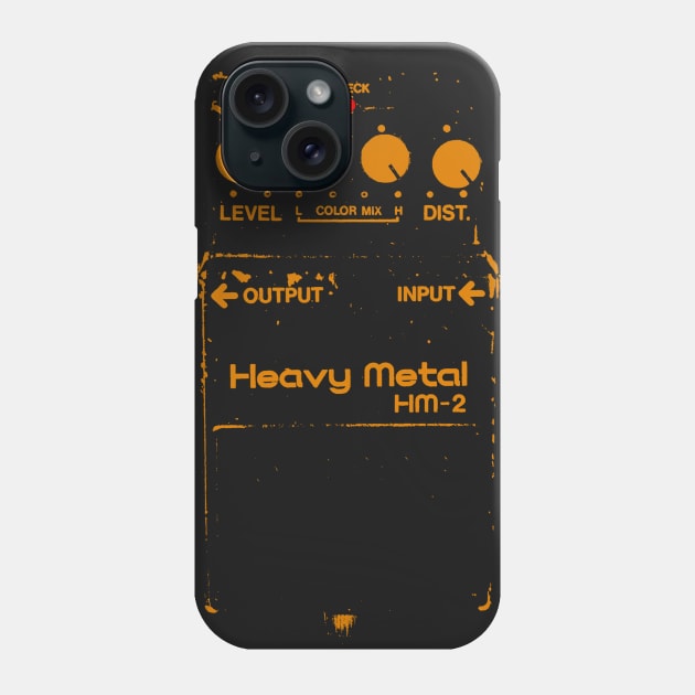 Guitar pedal store phone case