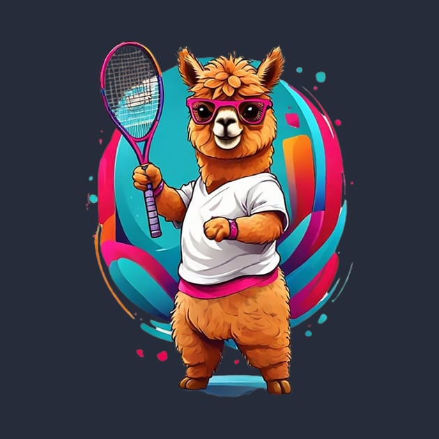 Alpaca Tennis by likbatonboot