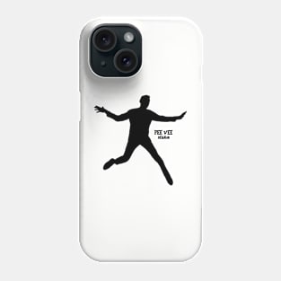 Peewee Jump Shillouette Phone Case