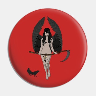 The Goddess Morrighan Pin