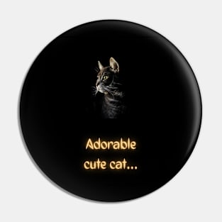 Cute cat Pin