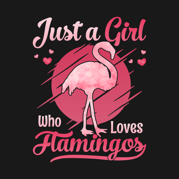 just a girl who loves flamingos by Gigart