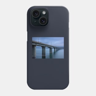 Fishermen of the "High" bridge Phone Case