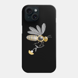 Bee Metalic Phone Case