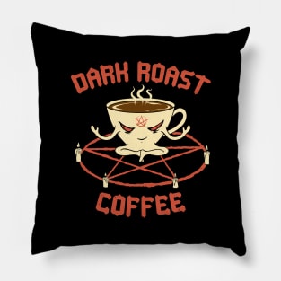 Dark Roast Coffee Pillow