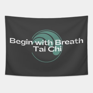 Begin with Breath Tai Chi - Logo B Tapestry