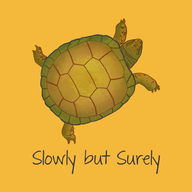 Turtle - Slowly but Surely - Lazy Animals by beatrizxe