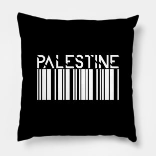 Palestine - The Bar Code Say To Free Palestinian From Israel Pillow