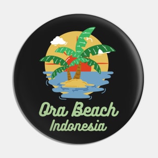 Ora Beach Indonesia Pin