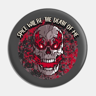 Spice Will Be The Death Of Me Pin