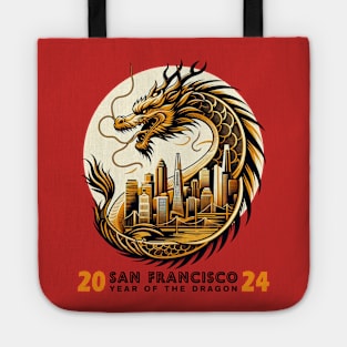 Dragon Over San Francisco - Chinese New Year 2024 Tote