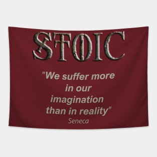 Stoic Quote Tapestry