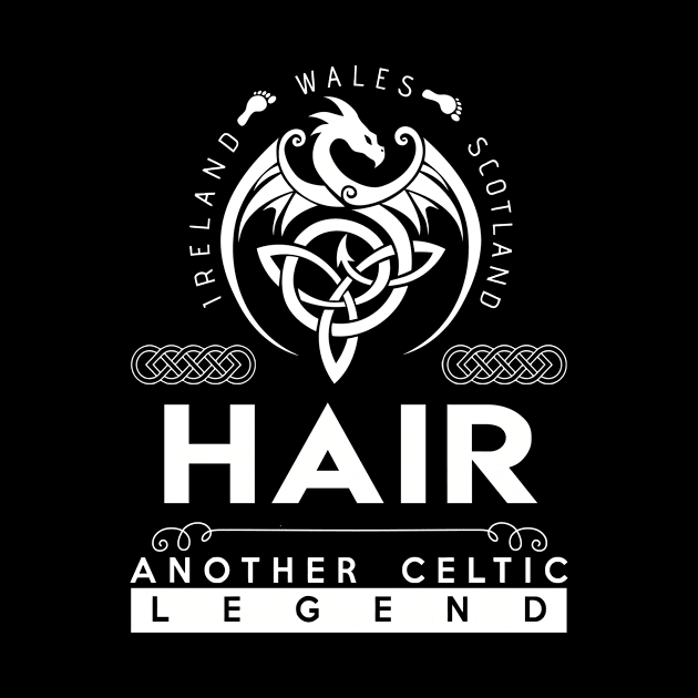Hair Name T Shirt - Another Celtic Legend Hair Dragon Gift Item by harpermargy8920