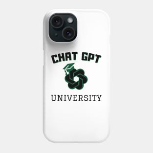 Chat gpt University Phone Case