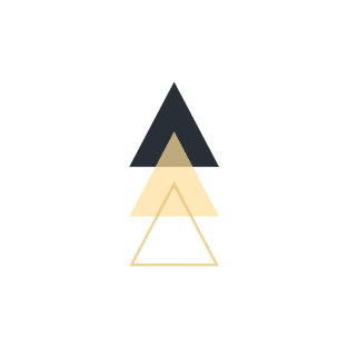 Minimalist Triangle Decor T-Shirt