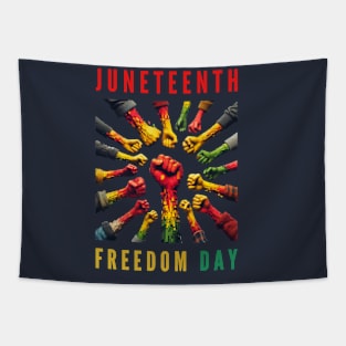 Juneteenth Freedom Day Tapestry