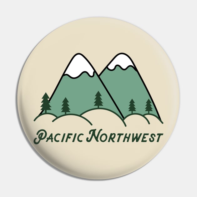 Pacific Northwest Pin by happysquatch