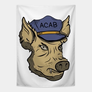 ACAB Pig Tapestry