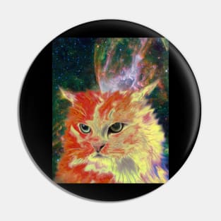 Galactic kitty Pin