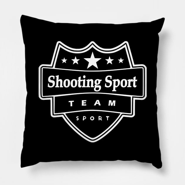 Shooting Sports Pillow by Hastag Pos