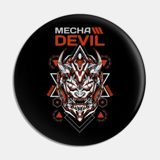 mecha devil mask Pin