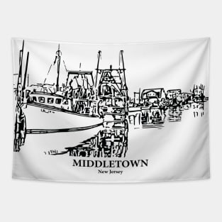 Middletown - New Jersey Tapestry