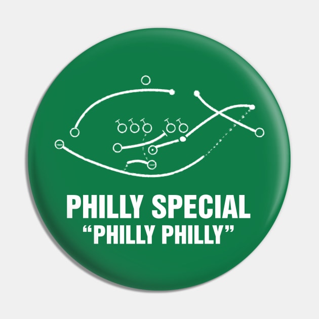 Philly Special Shirt Pin by fishbiscuit