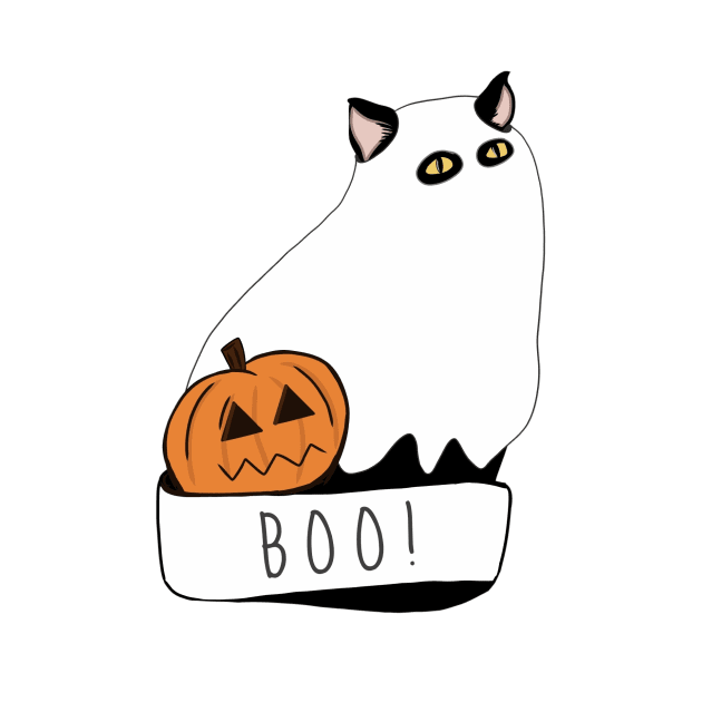 Halloween Salem Cat by likeapeach