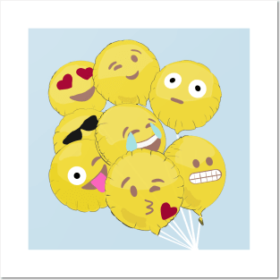 Cartoon Yellow Smiley Face Emoji Emoticon Surrendering in Fear Posters, Art  Prints by - Interior Wall Decor #1413892