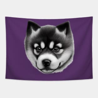 Akita Inu Puppy Tapestry