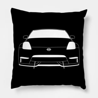 350 Nismo White Outline Pillow