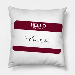 My bias is Yves Pillow