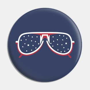 Usa Sunglasses Pin