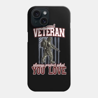 Proud Veteran Army Soldier Phone Case