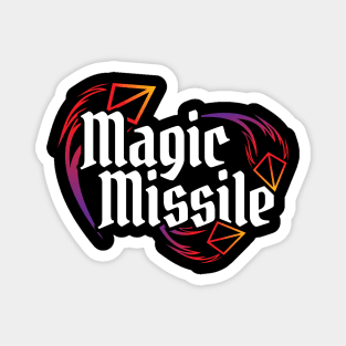 Magic Missile DnD D4 Magnet