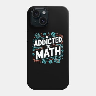 Math Teacher Geometry Algebra STEM Educator Phone Case