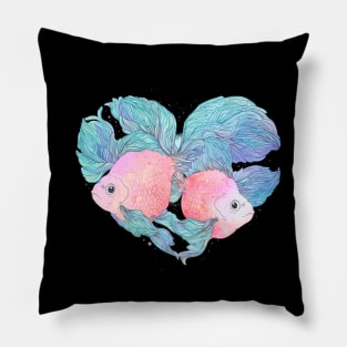 Love fish Pillow