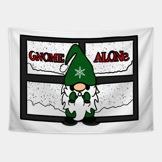 gnome alone Tapestry by hazydoodlez