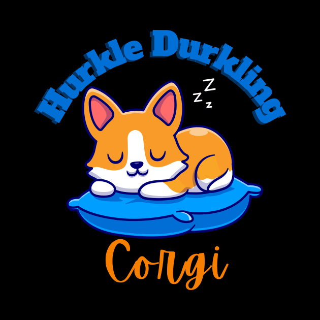 Hurkle-Durkling Corgi by Designs by Mim