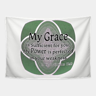 My Grace is Sufficient 3 Tapestry