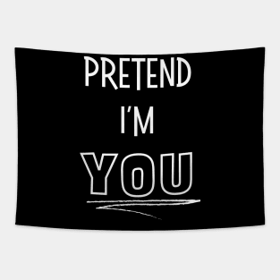 Halloween Lazy Costume Pretend I’m You Sarcastic Funny Tapestry