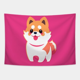 Cute chibi doggo Tapestry