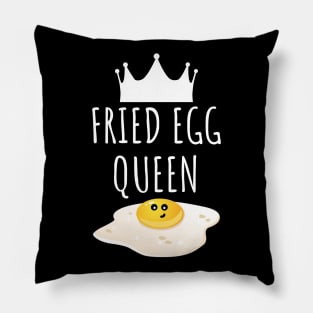 Fried Egg Queen Pillow