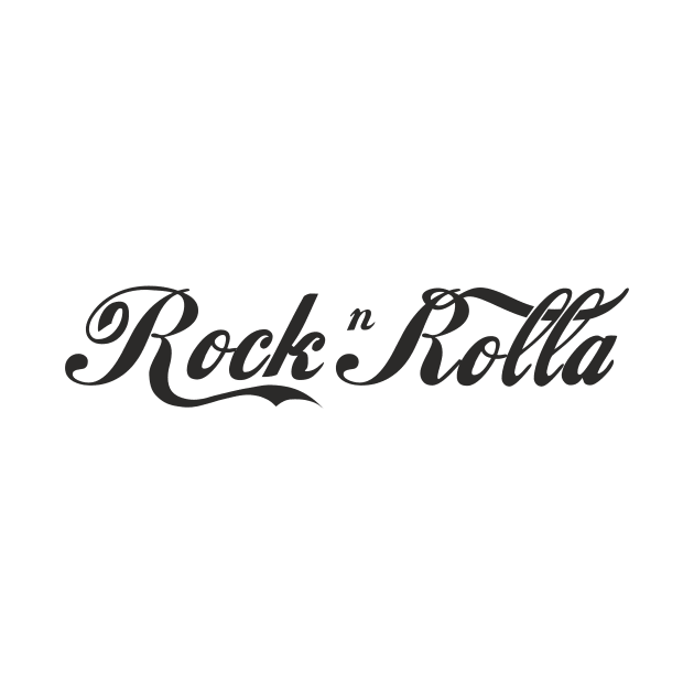 Rock n Rolla (black print) by aceofspace