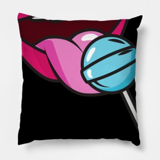 Lollipop Lips Pillow