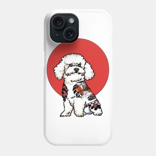 Yakuza Bichon Frise Phone Case