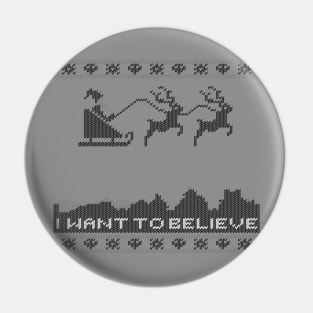 I Want To Believe v2 Pin