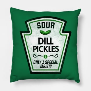 Funny Pickle Jar Halloween Couple Costume Pillow