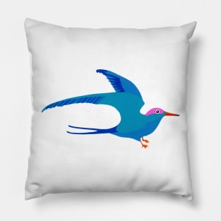 TERN - Sea Bird Hand Cut from Paper - Original Art Pillow