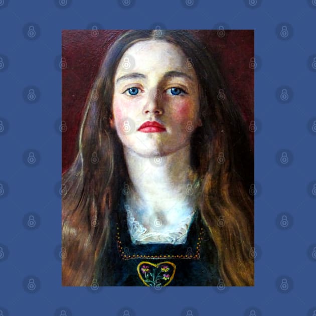 Portrait of a Girl - Sophy Gray - John Everett Millais by forgottenbeauty